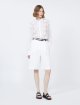 Біла сорочка з вишивкою Max Mara з рамії: фото 1 - Invogue