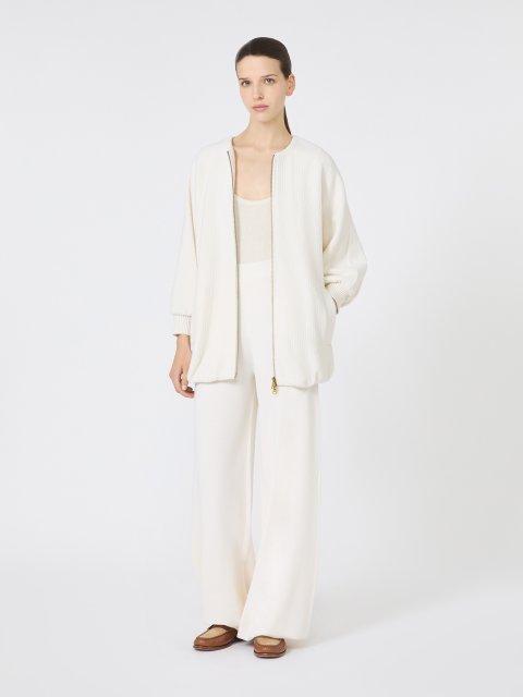 Молочний топ MAX MARA з суміші бавовни та віскози: фото 1 - Invogue