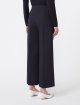 Темно-сині брюки MAX MARA укорочені: фото 3 - Invogue