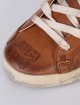 Бежеві снікерси GOLDEN GOOSE зі шкіри: фото 3 - Invogue