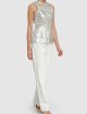 Срібний топ SPORTMAX : фото 1 - Invogue