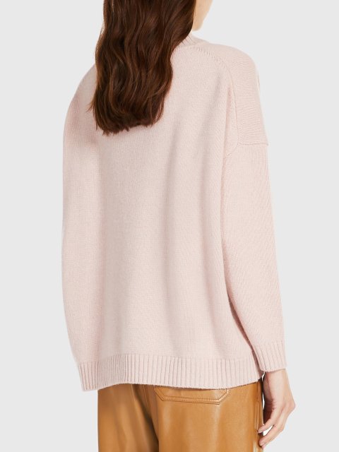 Розовый свитер WEEKEND MAX MARA: фото 2 - Invogue