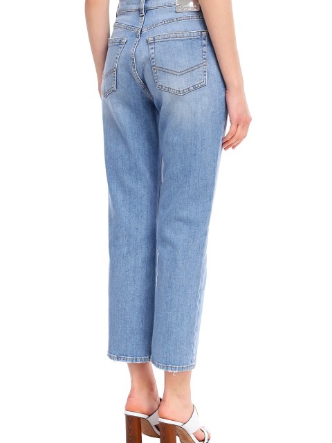 Голубые джинсы MARELLA: фото 4 - Invogue