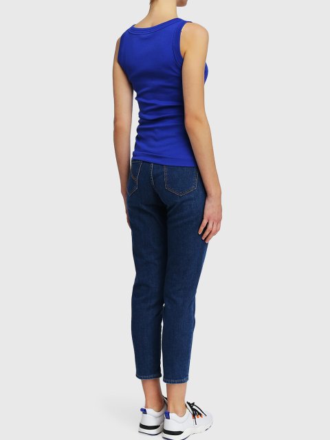 Синий топ MARC CAIN: фото 2 - Invogue