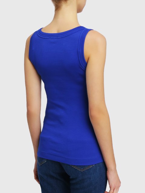 Синий топ MARC CAIN: фото 4 - Invogue