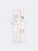 Белое платье-рубашка Weekend Max Mara из хлопка: фото - Invogue