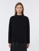 Чорна футболка MAX MARA з довгим рукавом: фото 2 - Invogue