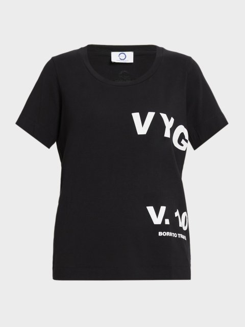 Чорна футболка MARINA RINALDI : фото - Invogue