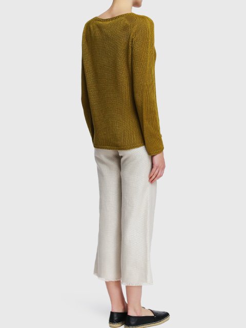 Кремові брюки MAX MARA : фото 2 - Invogue