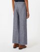 Сині брюки Max Mara з чистого льону: фото 3 - Invogue