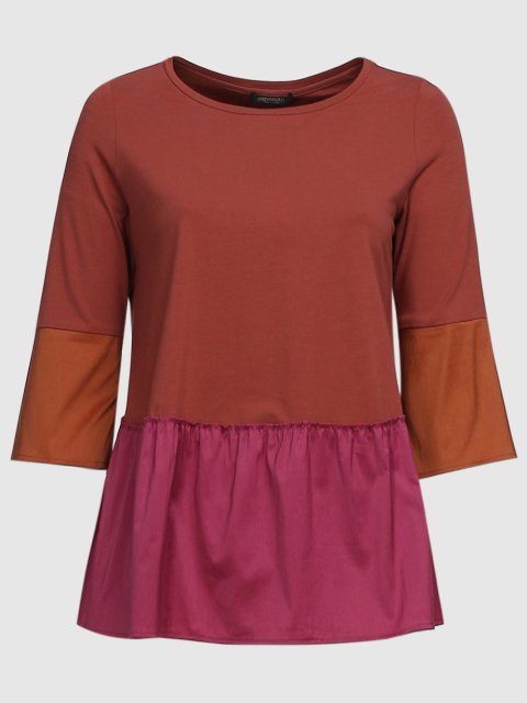 Темно-рожева блуза MARINA RINALDI : фото - Invogue