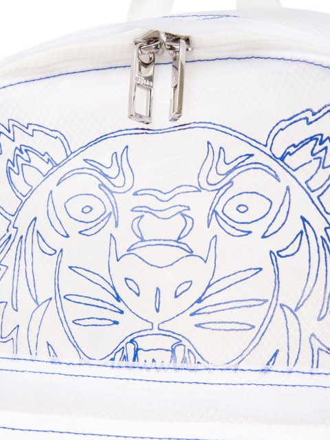 Белый рюкзак KENZO: фото 5 - Invogue