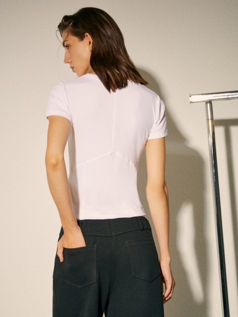 Белый топ Max&Co из модала: фото 3 - Invogue