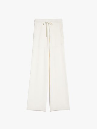 Білі брюки MAX MARA : фото - Invogue