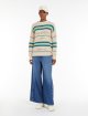 Бежевий светр WEEKEND MAX MARA з візерунком: фото 1 - Invogue