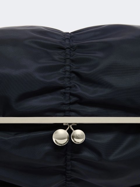 Темно-синя сумка Pasticcino Weekend MaxMara великого розміру: фото 4 - Invogue