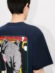 Темно-синя футболка KENZO з бавовни: фото 5 - Invogue