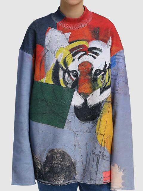 Синій світшот KENZO : фото 3 - Invogue