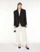 Молочні брюки WEEKEND MAX MARA : фото 3 - Invogue