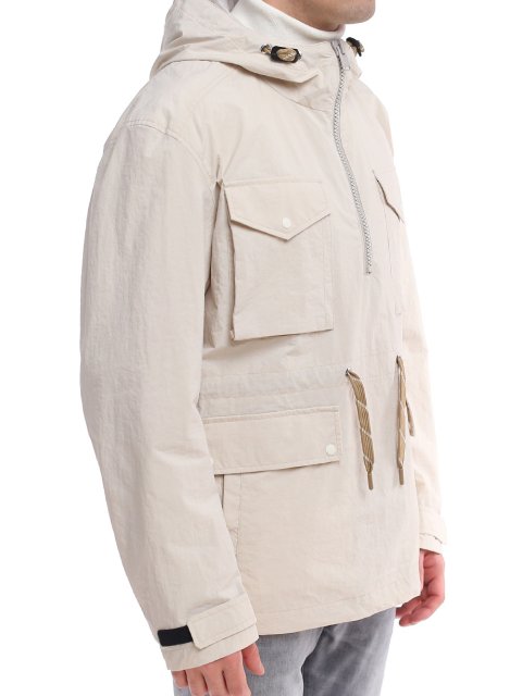 Молочная куртка BOSS: фото 3 - Invogue