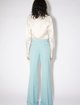 Голубые брюки клеш Acne Studios: фото 2 - Invogue