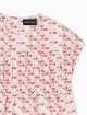 Рожева блуза з принтом Emporio Armani з бавовни: фото 3 - Invogue