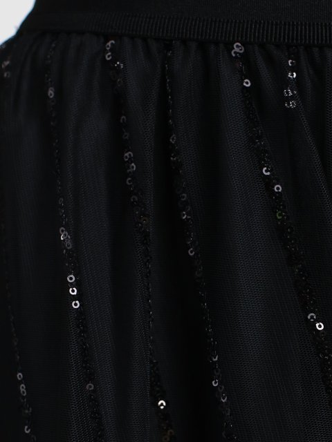 Чёрная юбка MAX&CO: фото 5 - Invogue