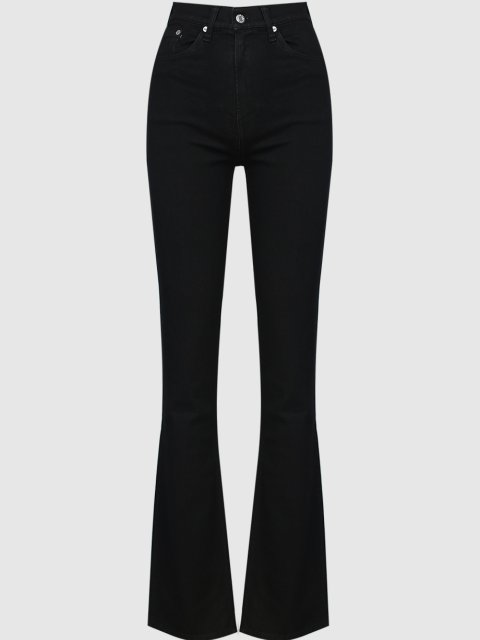 Чёрные джинсы HELMUT LANG: фото - Invogue