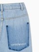 Голубые джинсы Emporio Armani из хлопка и лиоцелла: фото 3 - Invogue