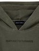 Темно-зеленая кофта Emporio Armani из хлопка: фото 3 - Invogue