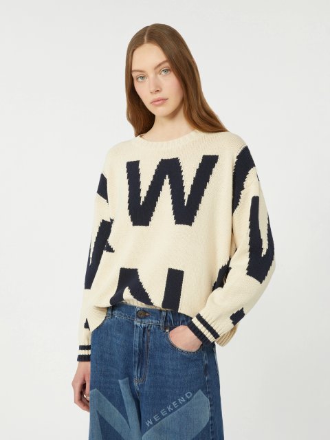 Светр WEEKEND MAX MARA з принтом: фото 4 - Invogue