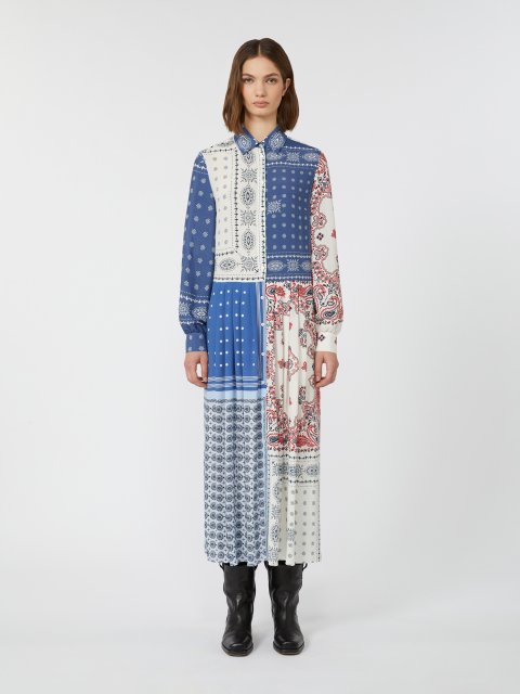 Сукня з принтом WEEKEND MAX MARA з віскози: фото 2 - Invogue