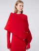 Червоний шарф SPORTMAX : фото 2 - Invogue