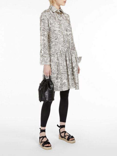 Розовое платье MAX MARA: фото 3 - Invogue