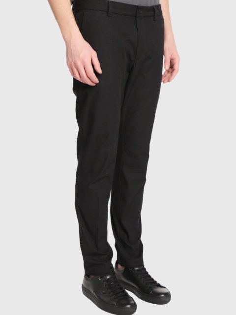 Чёрные брюки BOSS: фото 2 - Invogue