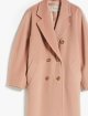 Світло-рожеве пальто MAX MARA з суміші вовни та кашеміру: фото 3 - Invogue