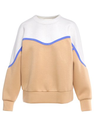 Молочний світшот Sportmax: фото - Invogue