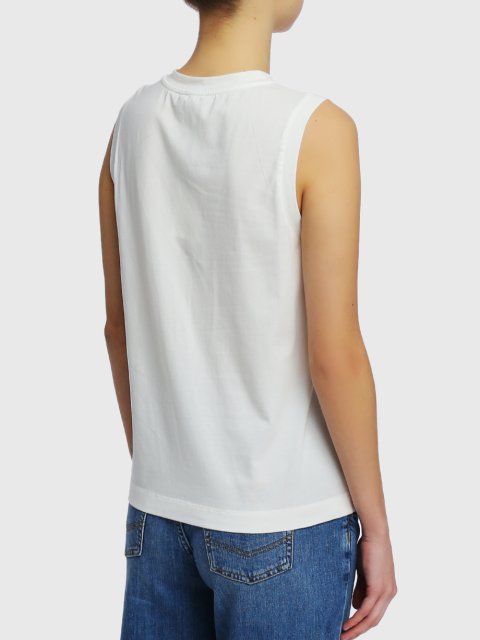 Белый топ MARELLA: фото 4 - Invogue