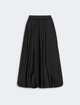 Черная юбка Weekend Max Mara из полиамида: фото - Invogue