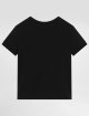 Чорна футболка DOLCE&GABBANA KIDS з бавовняного трикотажу: фото 1 - Invogue