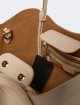 Белая сумка MAX MARA из мягкой кожи: фото 4 - Invogue