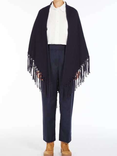 Синий шарф WEEKEND ACCESSORIES: фото 1 - Invogue