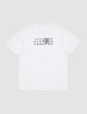 Белая футболка MM6 KID с принтом: фото - Invogue