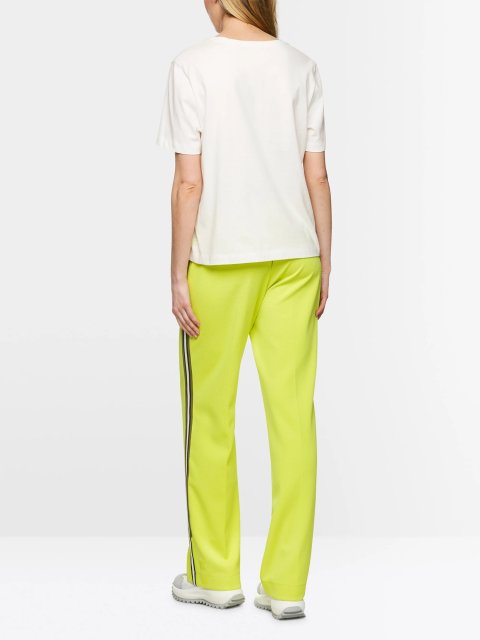 Белая футболка MARC CAIN с принтом: фото 3 - Invogue