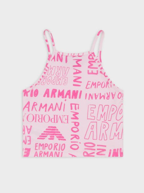 Рожевий топ EMPORIO ARMANI KIDS : фото 1 - Invogue