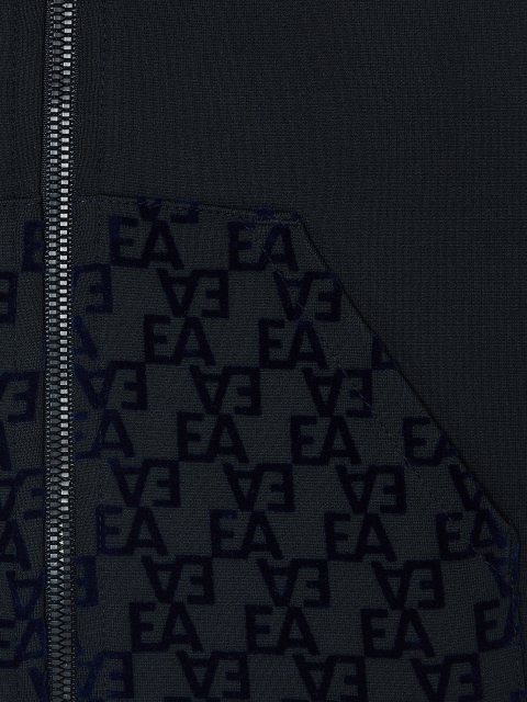Темно-синя кофта, штани EMPORIO ARMANI KIDS : фото 2 - Invogue