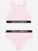 Різнокольоровий топ, труси DOLCE&GABBANA KIDS: фото - Invogue