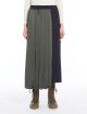 Темно-синя спідниця WEEKEND MAX MARA з атласу та вовни: фото 2 - Invogue