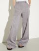 Фиолетовые брюки Max&Co из льна и хлопка: фото 2 - Invogue