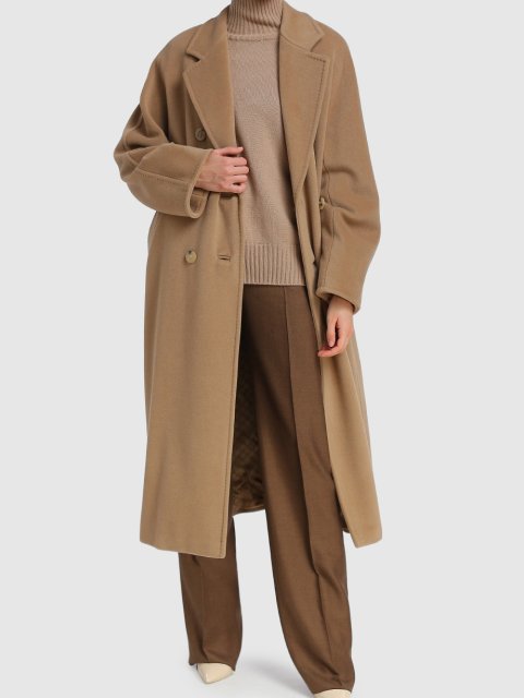 Бежевый свитер MAX MARA: фото 1 - Invogue